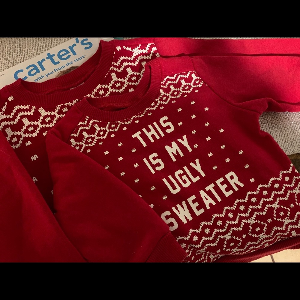 Carters ugly sweater